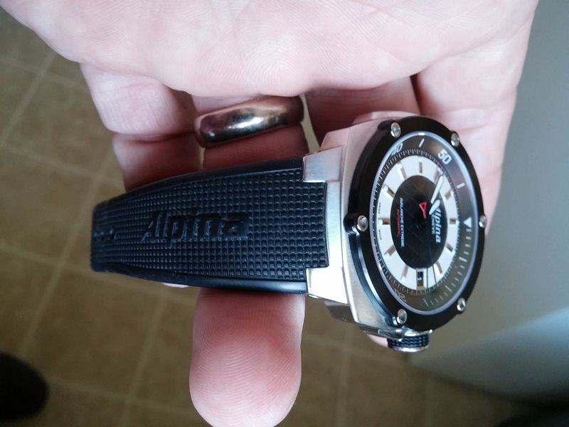 Fond De Boîtier Alpina Avalanche Extreme AL650X5AE6 - 20 Atm - Neuf De Stock (New Old Stock) Pour Montre Alpina