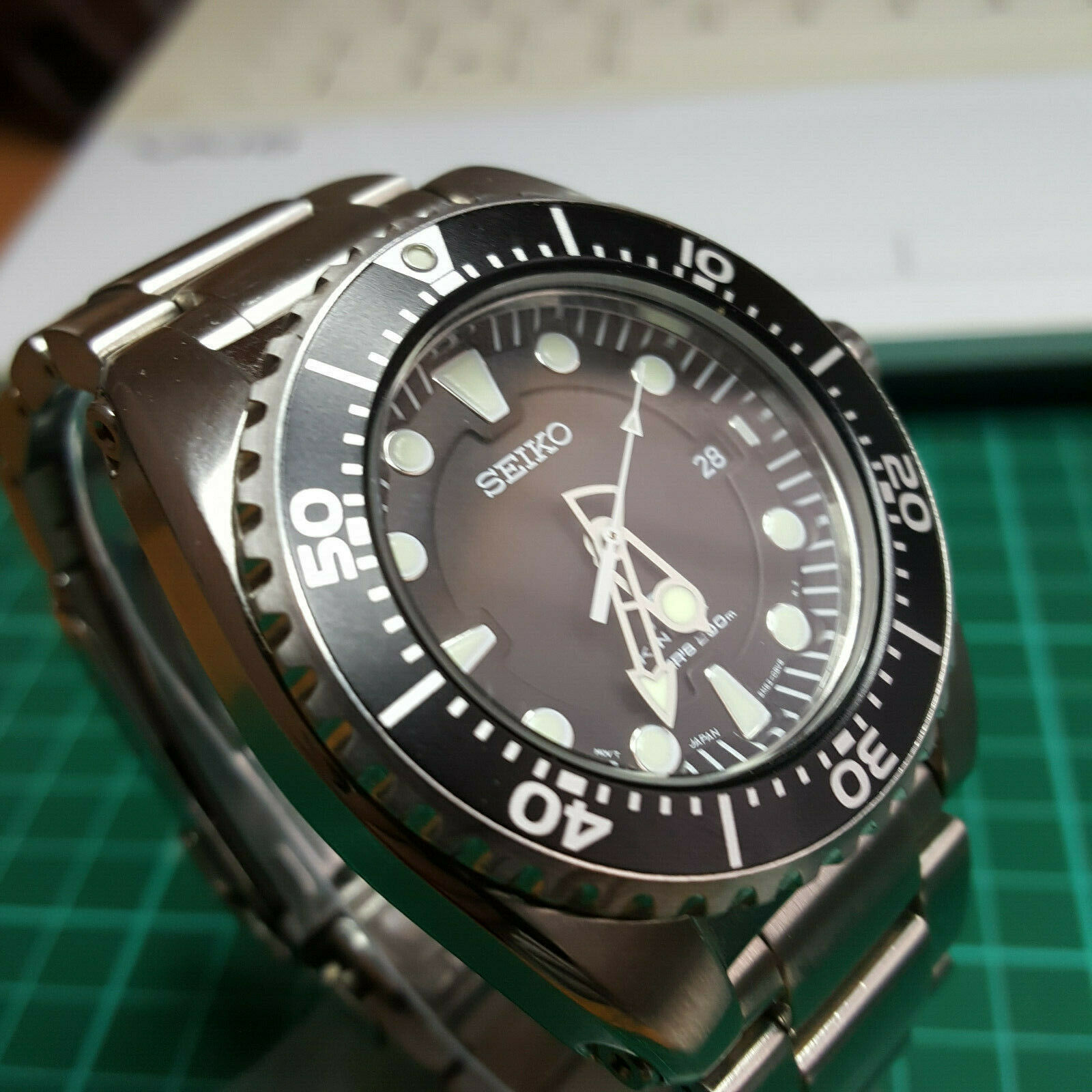 Seiko kinetic scuba on sale diver's 200m 5m62