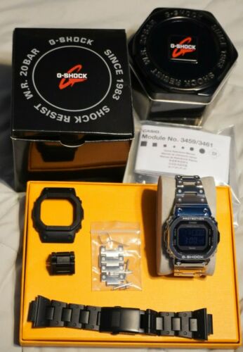 Casio G Shock gw5600bc 1b black full Metal Custom tough solar atomic Bluetooth WatchCharts Marketplace