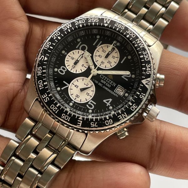[WTS] Citizen PROMASTER Chronograph Reverse Panda - $199 Shipped ...