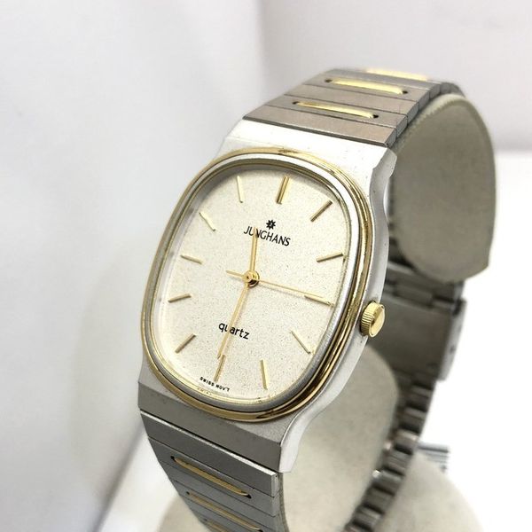 JUNGHANS Junghans Watch Analog Quartz MSJ0104M Silver Gold