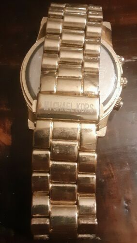 NEW Michael Kors‎ Watch MK-769-126 Chronograph Style Watch Goldtone Michael Kors Men main image 3