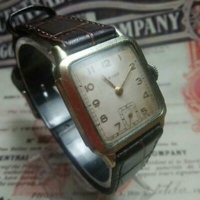 SEIKO Square Type 1940s Vintage Men s Watch From Japan WatchCharts