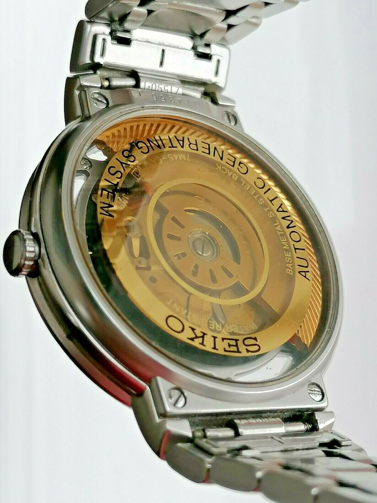Seiko A.G.S Perpetuum Nobile 7M45-6A10 - Automatic-Quartz