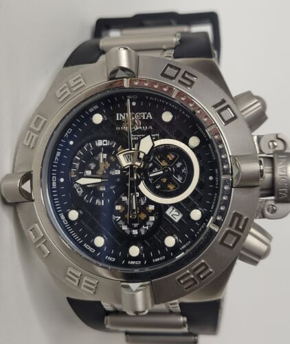 Invicta Subaqua Noma IV Men s Chronograph Watch 6576 50mm Black