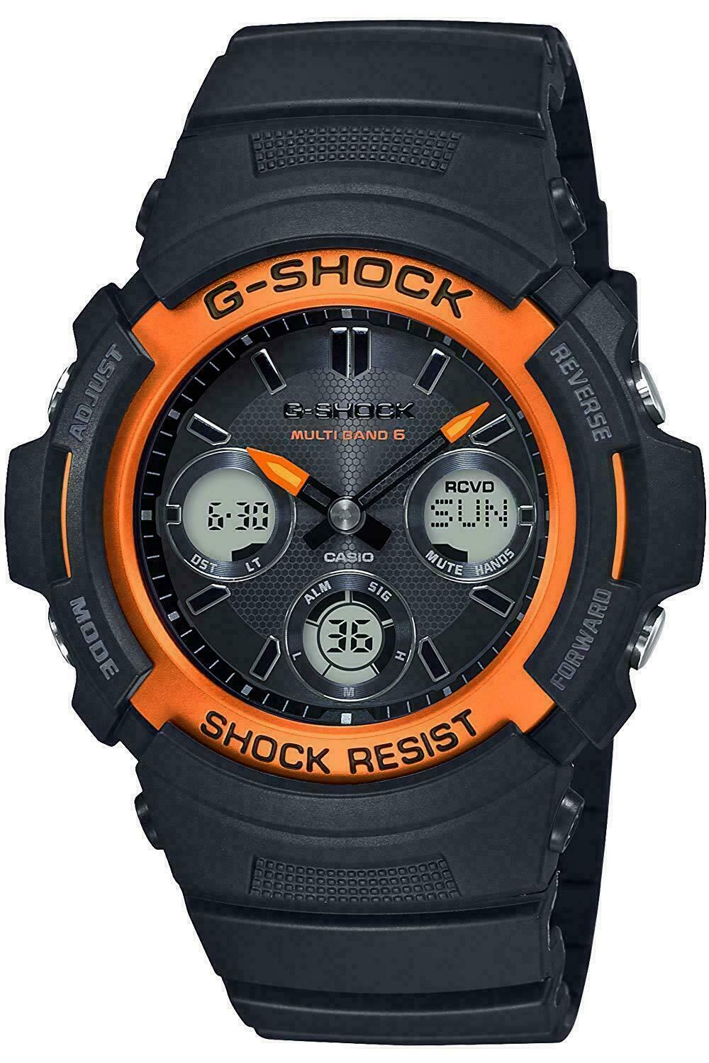 CASIO G-SHOCK AWG-M100SF-1H4JR Fire Package '20 Solar Radio Men's