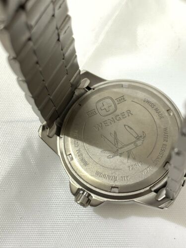 Wenger on sale titanium watch