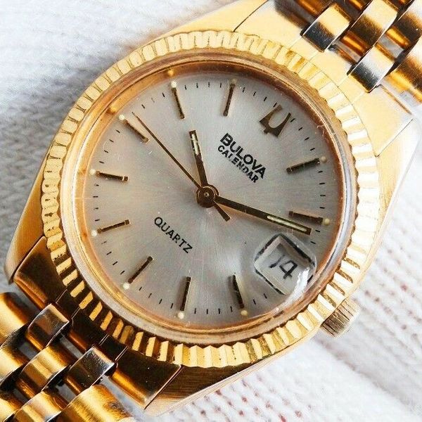 bulova calendar quartz