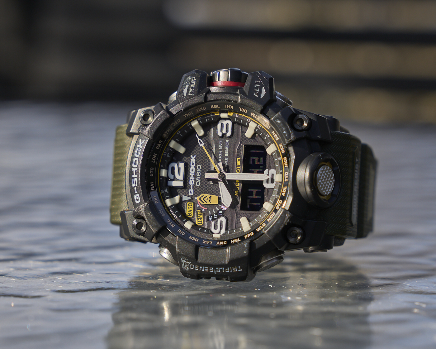 Montre casio mudmaster hot sale