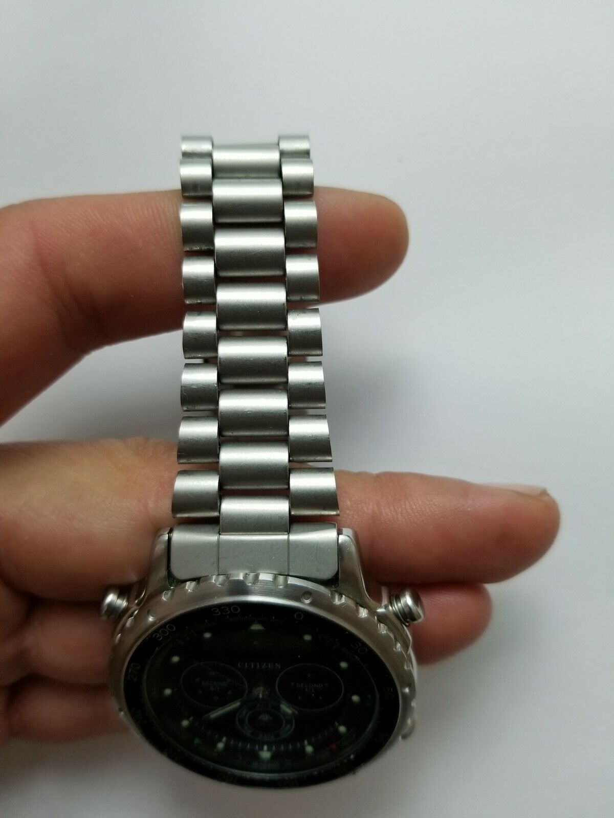 VINTAGE CITIZEN YACHT TIMER C050-088379 K DIGITAL LCD ANALOGUE 
