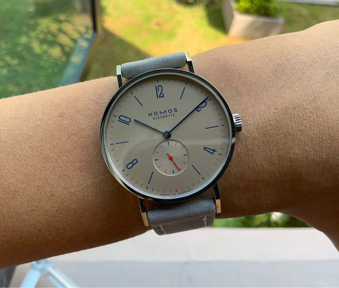 Nomos on sale salmon dial