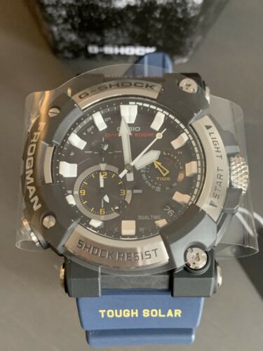 Casio G-Shock FROGMAN Blue ISO 200m Diver GWFA1000-1A2 Solar Atomic ...