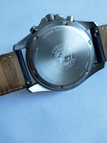 Citizen Eco-Drive Titanium Chronograph Men's Watch H500-k006937