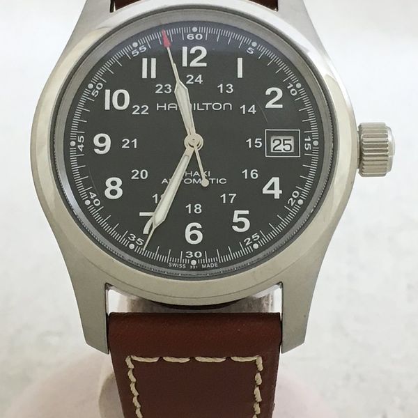 [Used] HAMILTON KHAKI FIELD / Selfwinding watch / Analog / Leather