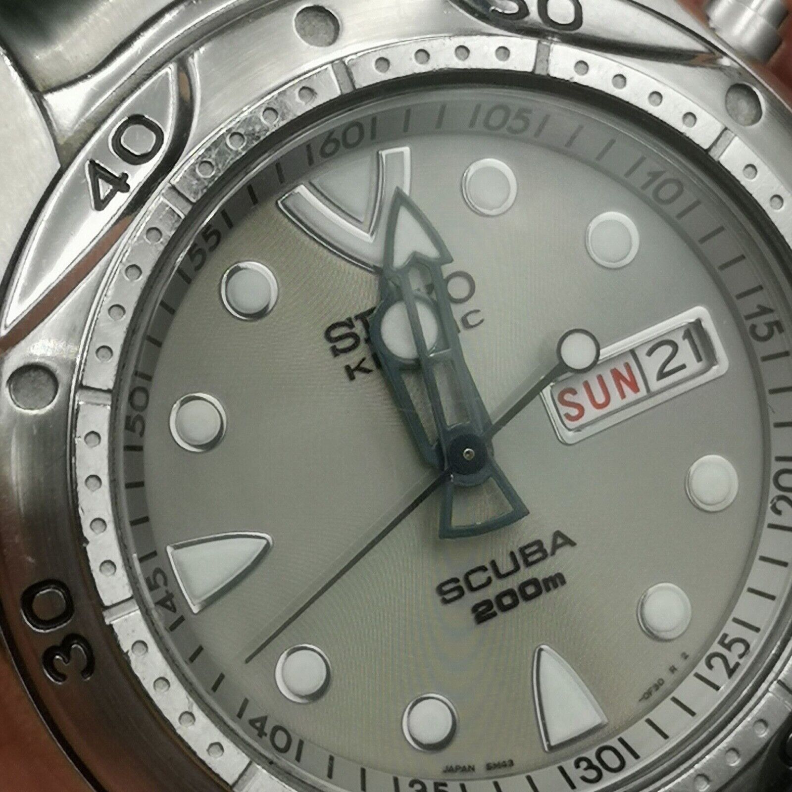 Vintage Seiko kinetic Scuba Diver 200 M. Watch. Pipin Ferreras 