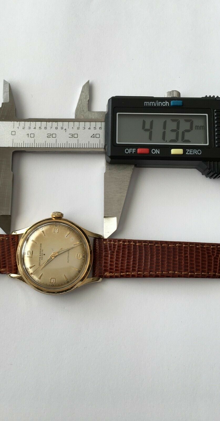 Vintage Baume Mercier Geneve Watch Automatic Incabloc