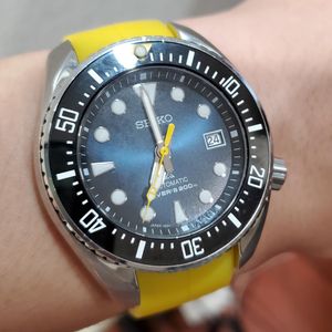 WTS] Modded Seiko Sumo SBDC099, ceramic insert, Hexad Bracelet, Crafter  Blue fitted strap, $650 shipped | WatchCharts