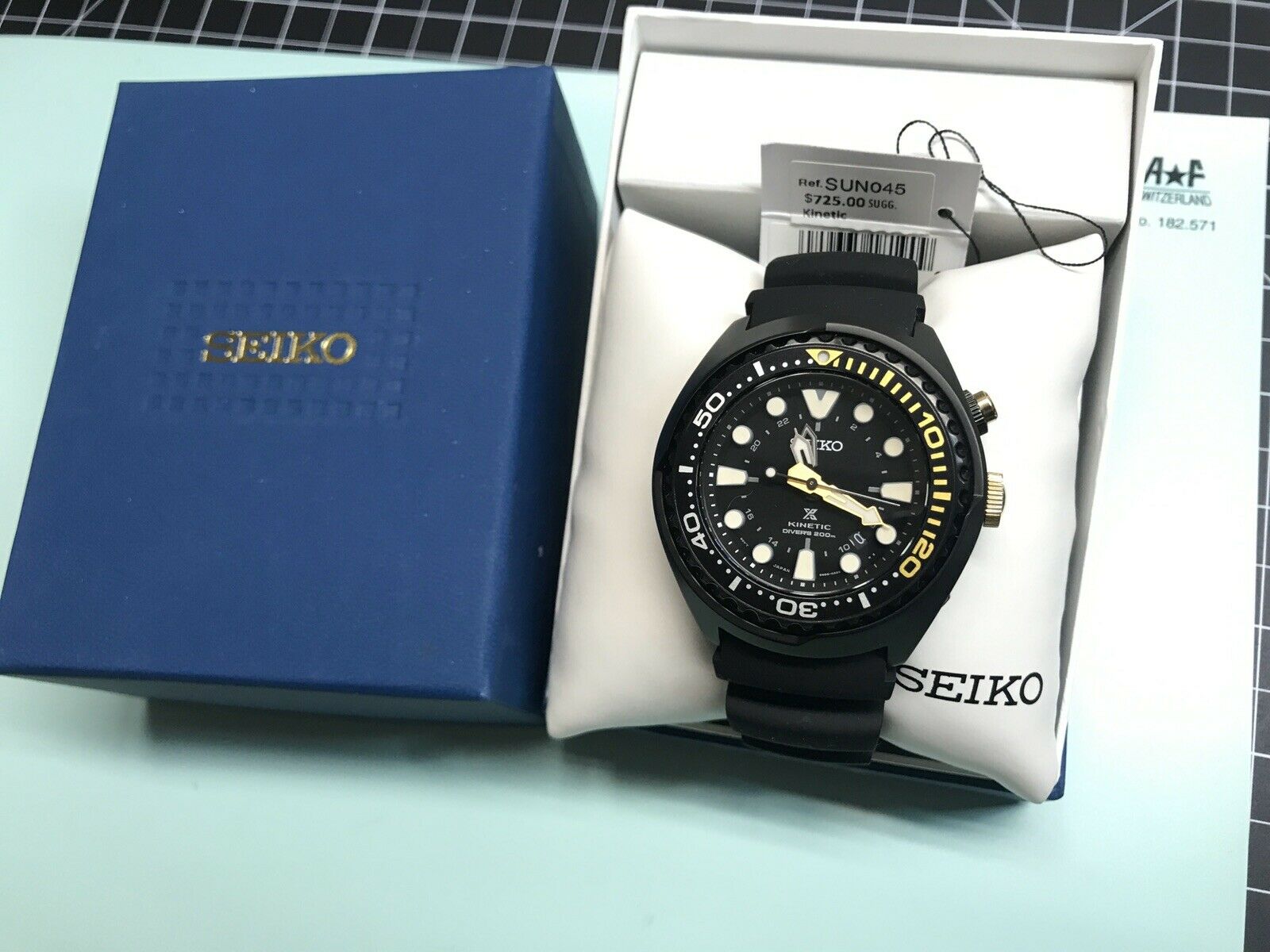 seiko sapphire kinetic