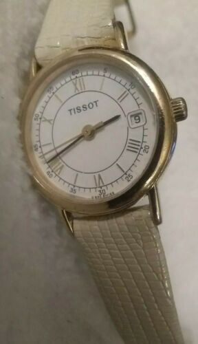 Vintage Womens Tissot C230 Swiss Quartz Watch w Fresh Battery