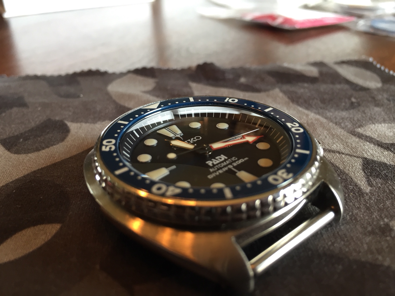 FSOT: Seiko PADI Turtle - Sapphire and Ceramic Lumed Bezel Insert |  WatchCharts