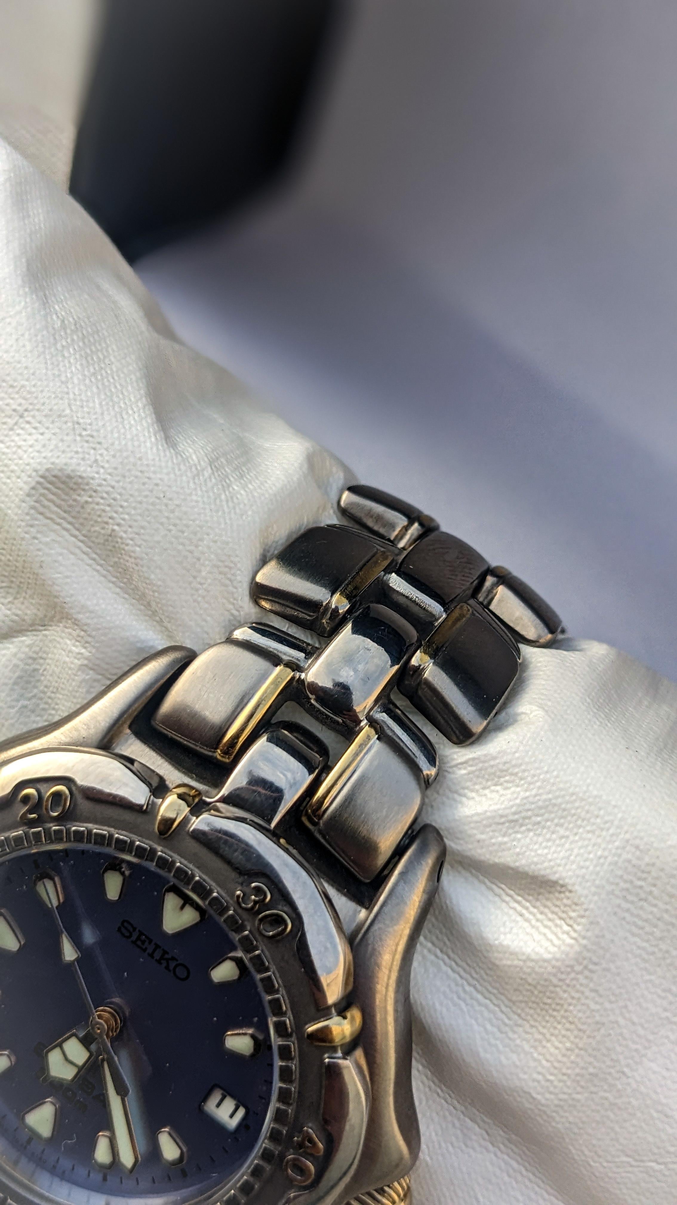 wts] vintage Seiko Scuba ✨ 7N35-6120 Gents Blue Mother of