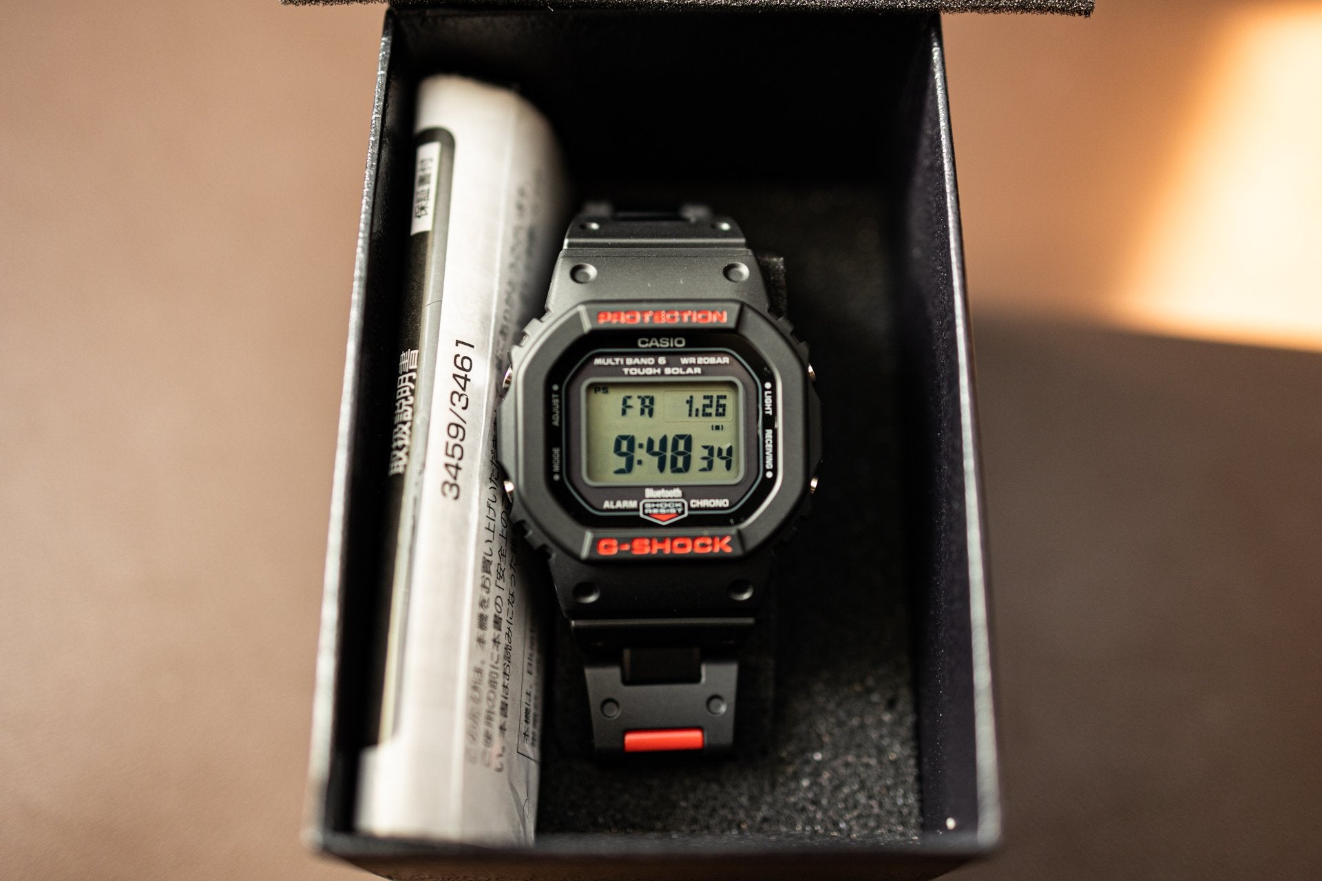 美品！GW-B5600HR MOD Display modded my GW-B5600HR-1JF to a positive display! : r/gshock