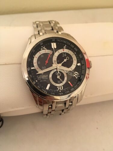 Citizen eco shop drive tachymeter wr100