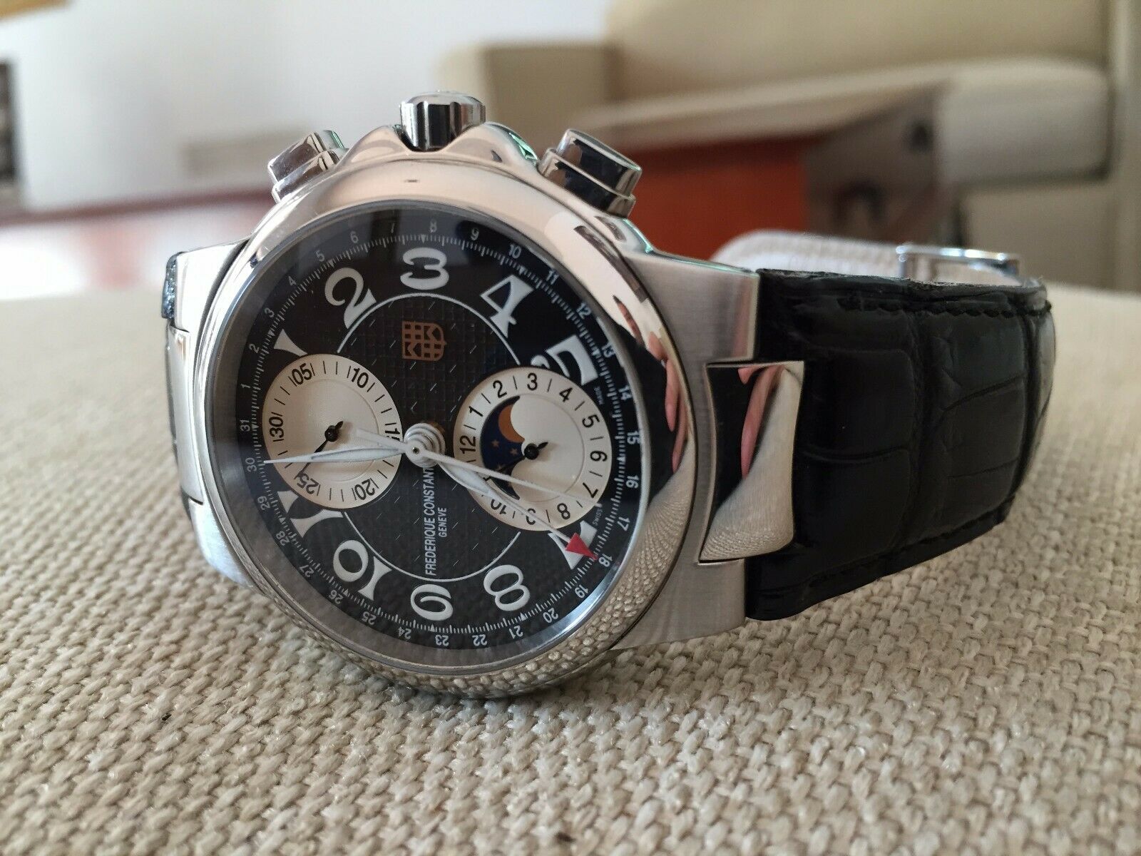 Frederique Constant Skeleton Highlife Moonphase Chrono Automatic