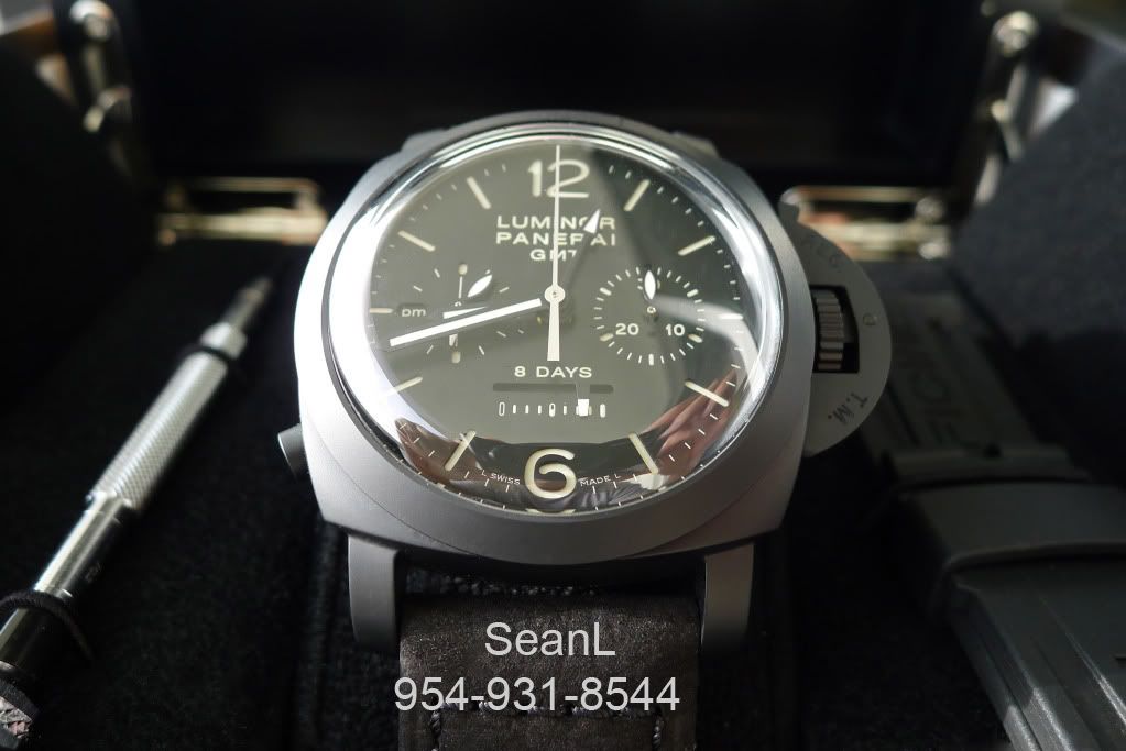 FS Panerai 317 L Luminor 1950 Ceramic 8 Days Monopulsante Chrono