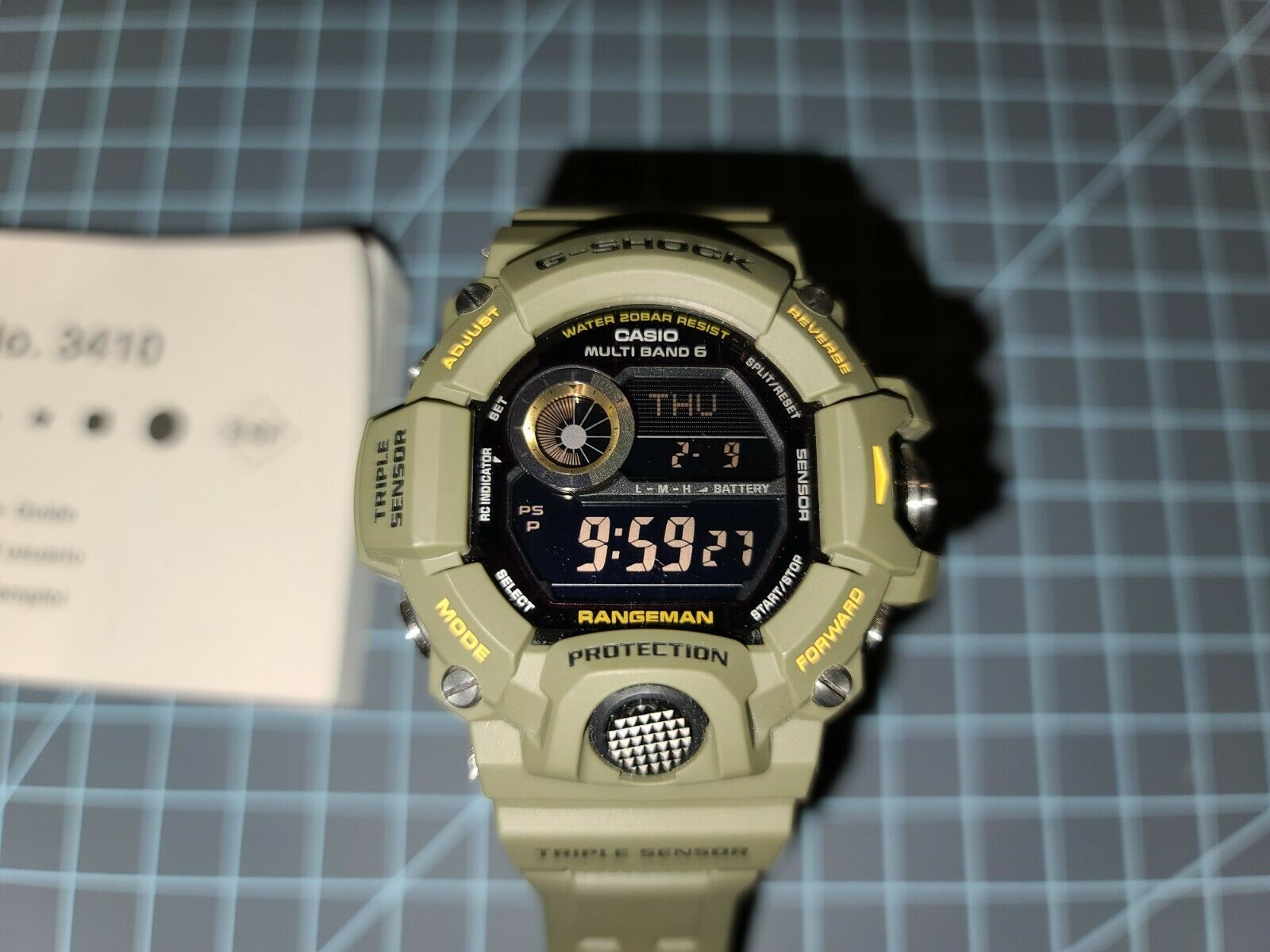 casio 3410 rangeman