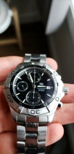 Tag Heuer Aquaracer CAF2110 automatic chronograph men s wrist