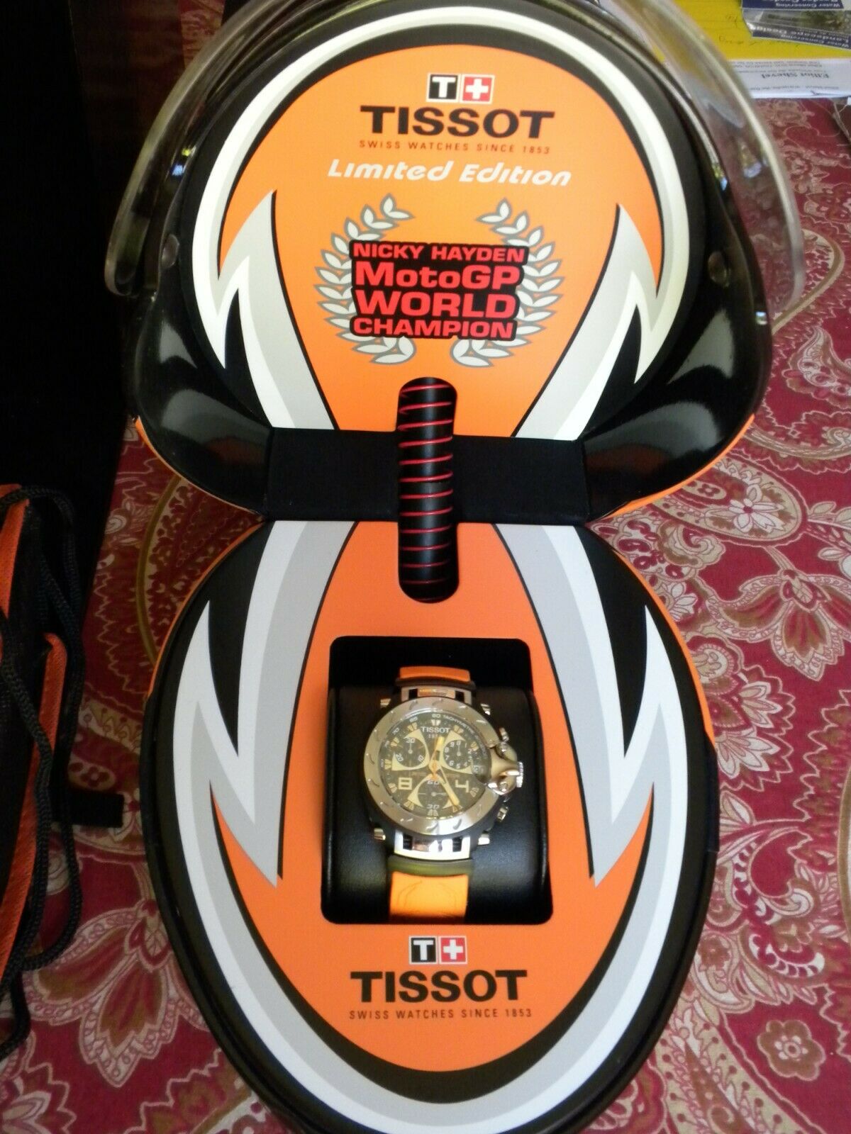 nicky hayden tissot watch 2007
