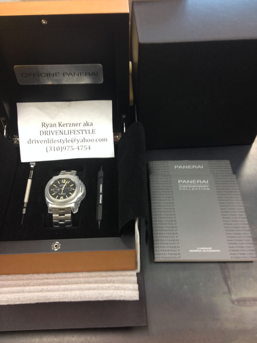 FS Panerai PAM 299 Luminor Marina N Series CYBER MONDAY SALE