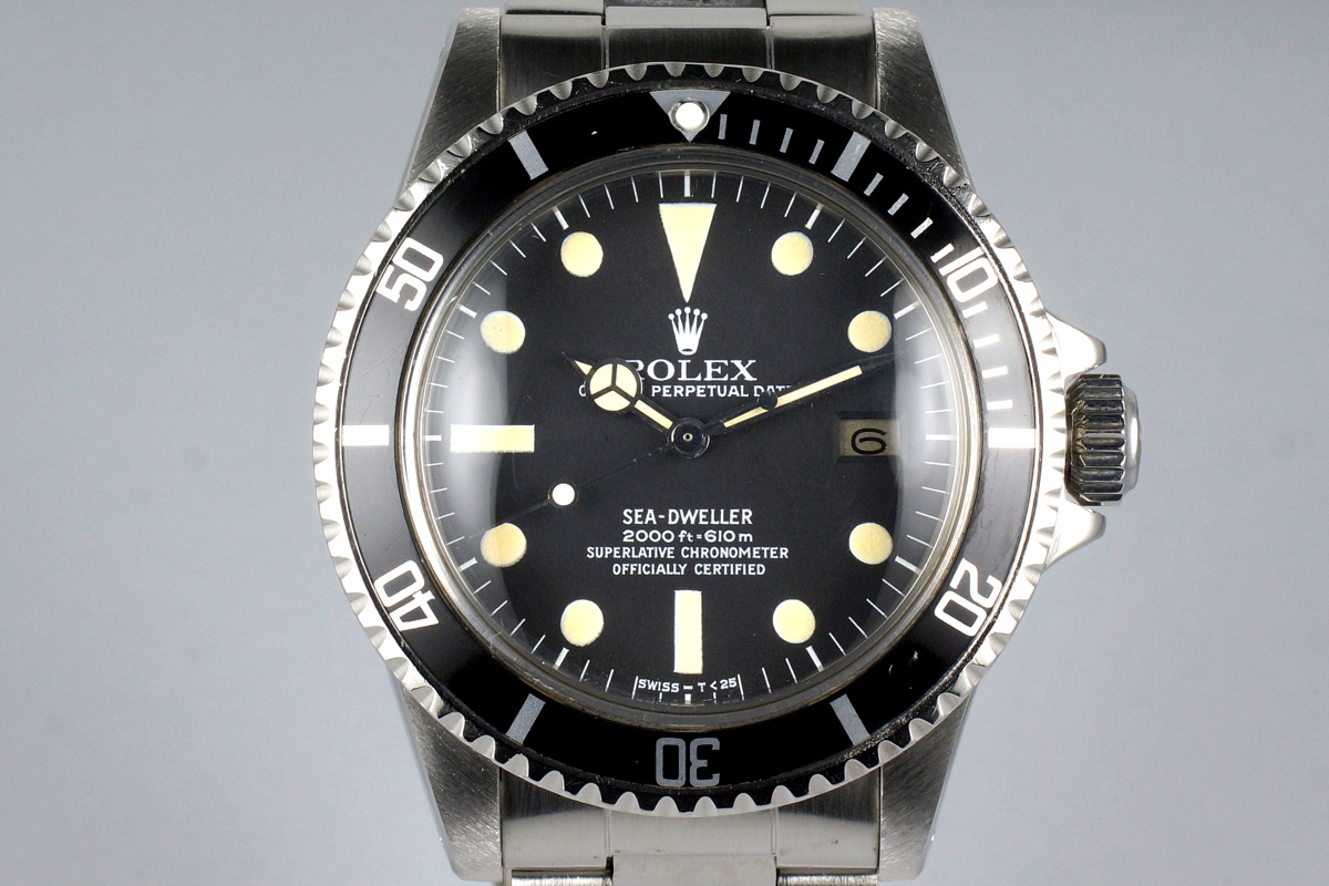 FS 1978 Rolex Sea Dweller Ref 1665 Mark I Dial WatchCharts