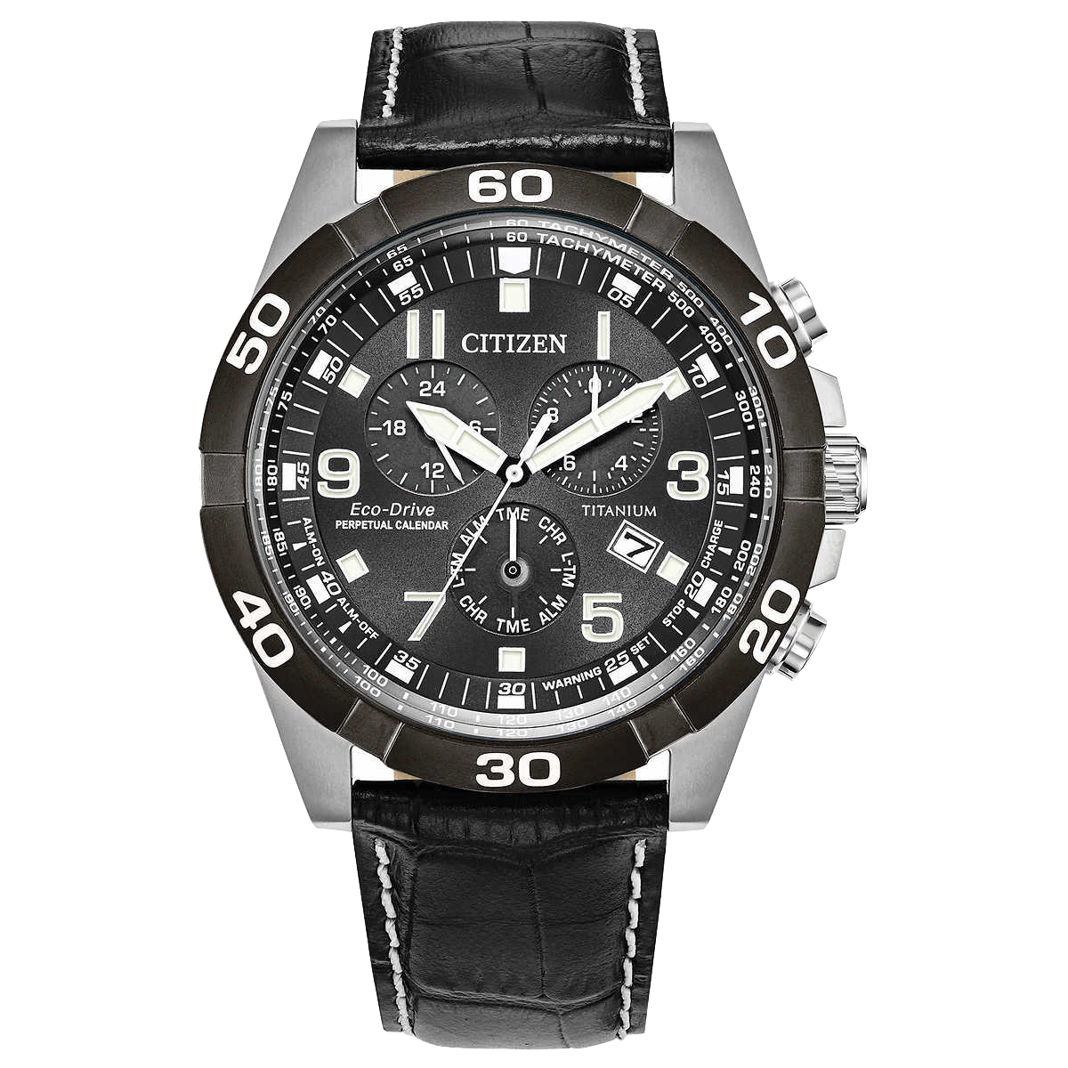 Citizen EcoDrive Brycen Super Titanium Chronograph Men's Watch