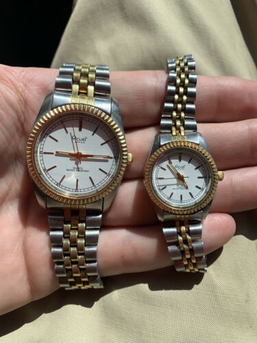 Acuet Japan Vintage His & Hers Wrist Watch Set | WatchCharts  display picture 1