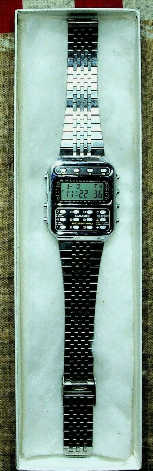 CFX 200 197 Casio Scientific Calculator Watch Runs New Battery