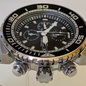 Seiko 7T92-0JG0 Caesar SNDA13 black dial diver's 200m chronograph watch |  WatchCharts