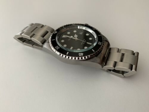 Timex Diver Submariner Date Oyster Bracelet T29781 Vintage Timex