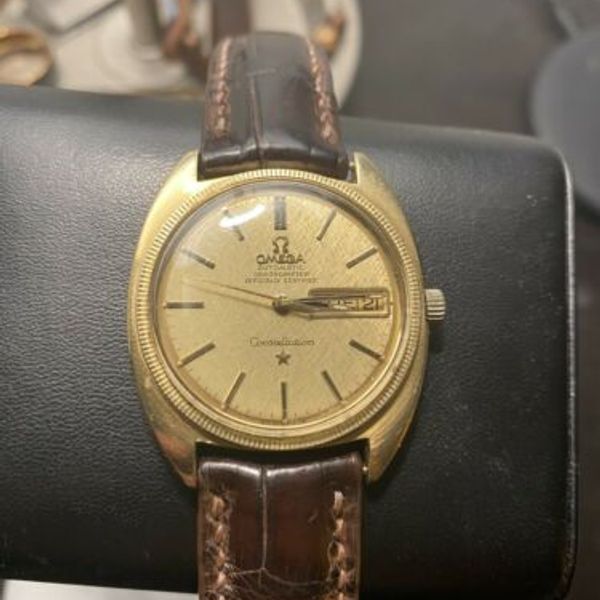 1969 Omega constellation Automatic Day Date 751 168.029 14k Gold