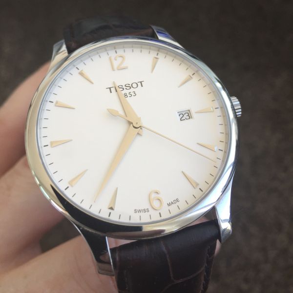 Tissot Gray Stainless Steel Dress Watch main image 1