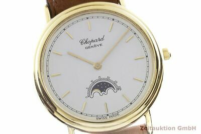 Chopard Luna Doro 18K 0 750 Gold Herrenuhr Medium Mondphase 1121