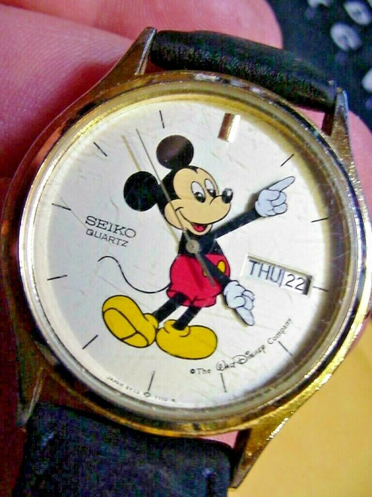 Seiko walt disney on sale watch