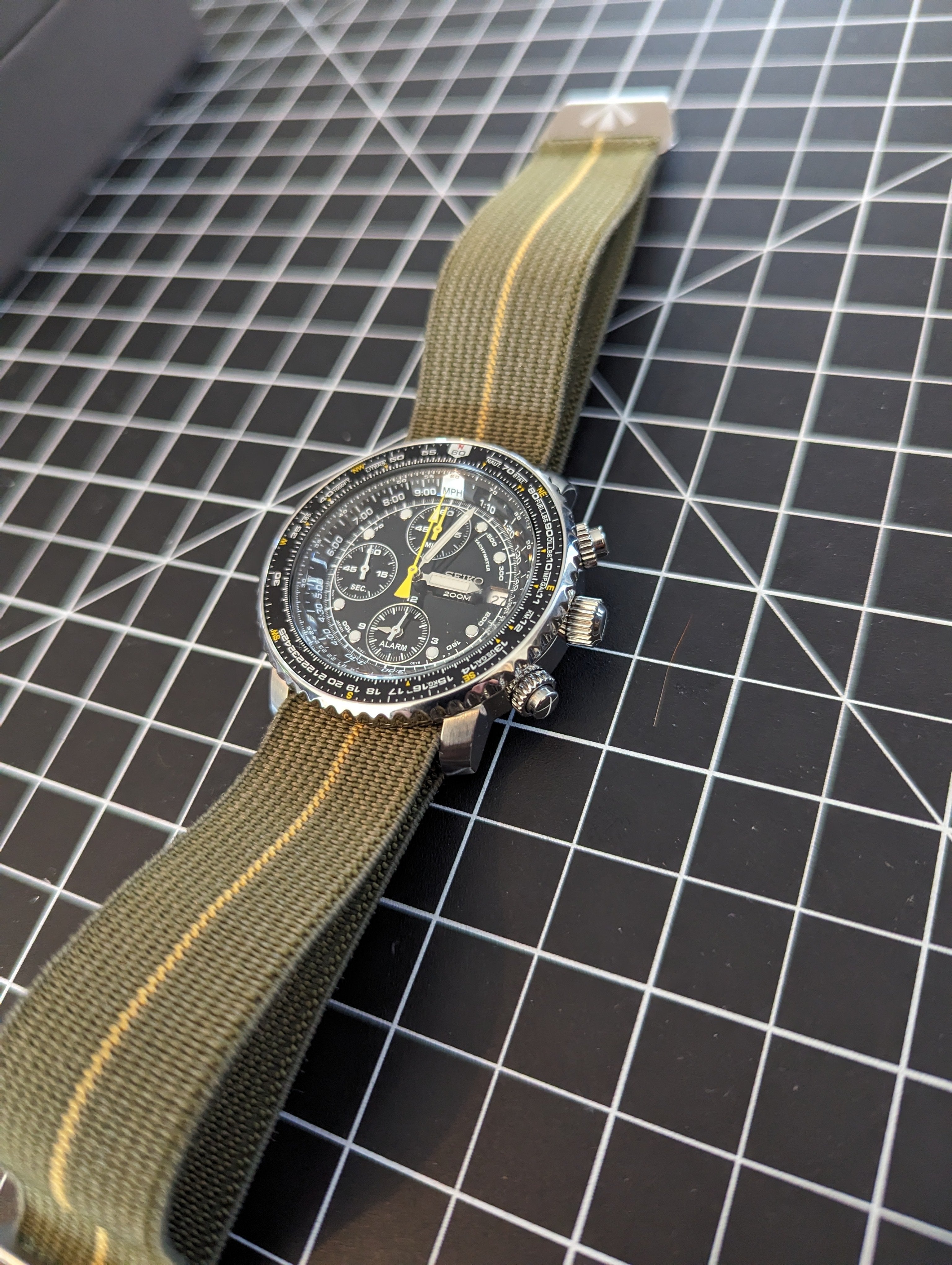 Seiko flightmaster clearance sna411 for sale