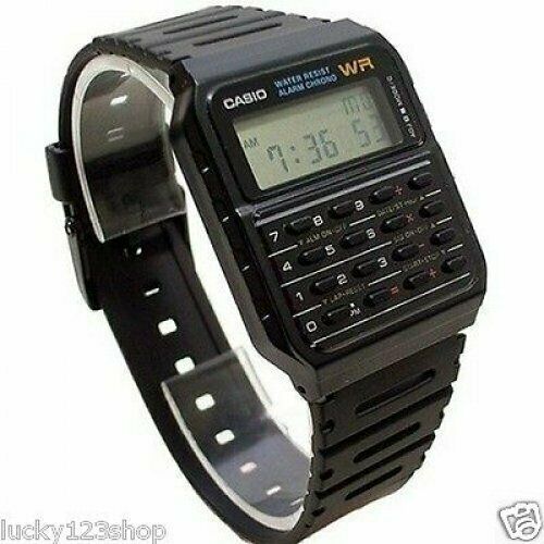 Ca 53w 1z Schwarz Neue Casio Uhr Retro Calculator Top Ca53 Classic Watchcharts