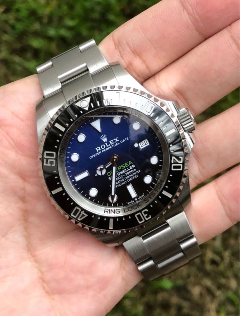 2020 Rolex deepsea deep sea dweller 126660 James Cameron blue