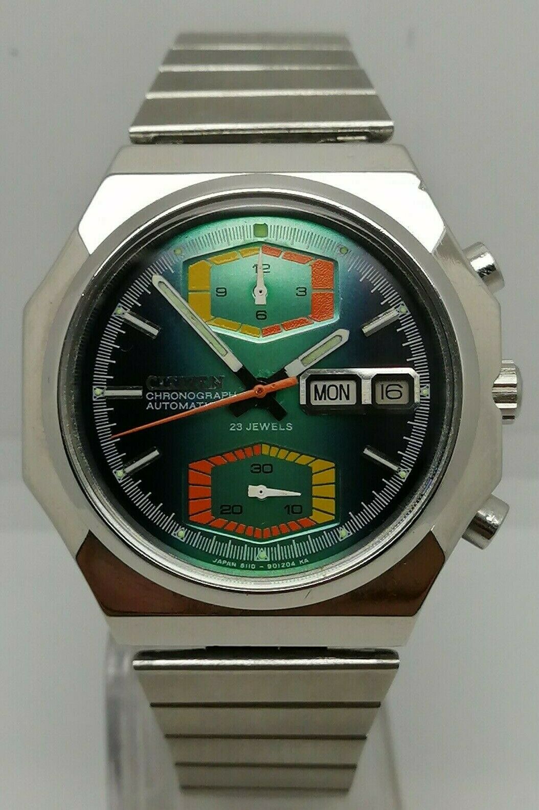 ULTRA RARE CITIZEN ASTRONAUT CHRONOGRAPH REFERENCE 67-9151,DIAL