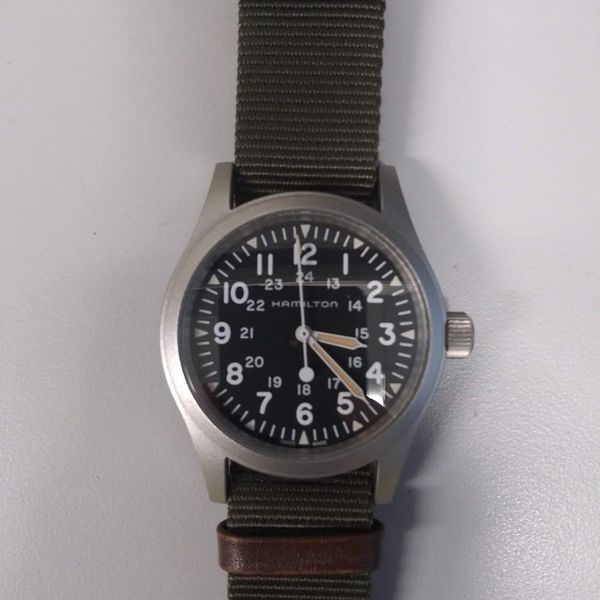 FS: Hamilton Khaki Mechanical 38MM With Eta 2801 | WatchCharts