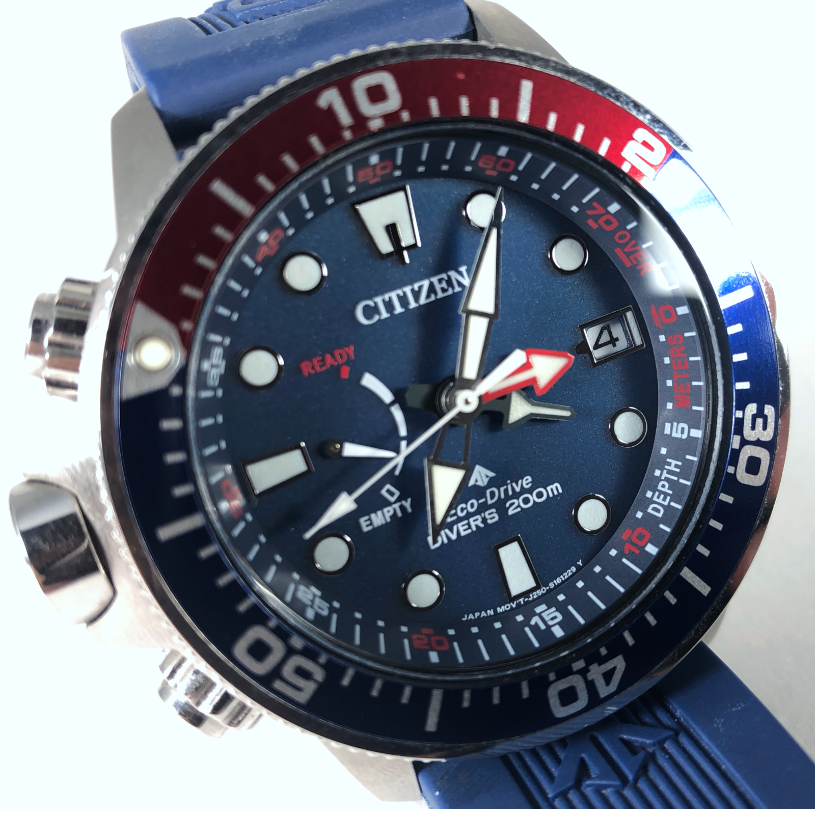 Citizen BN2038-01L Eco-Drive Pepsi Promaster Aqualand Watch