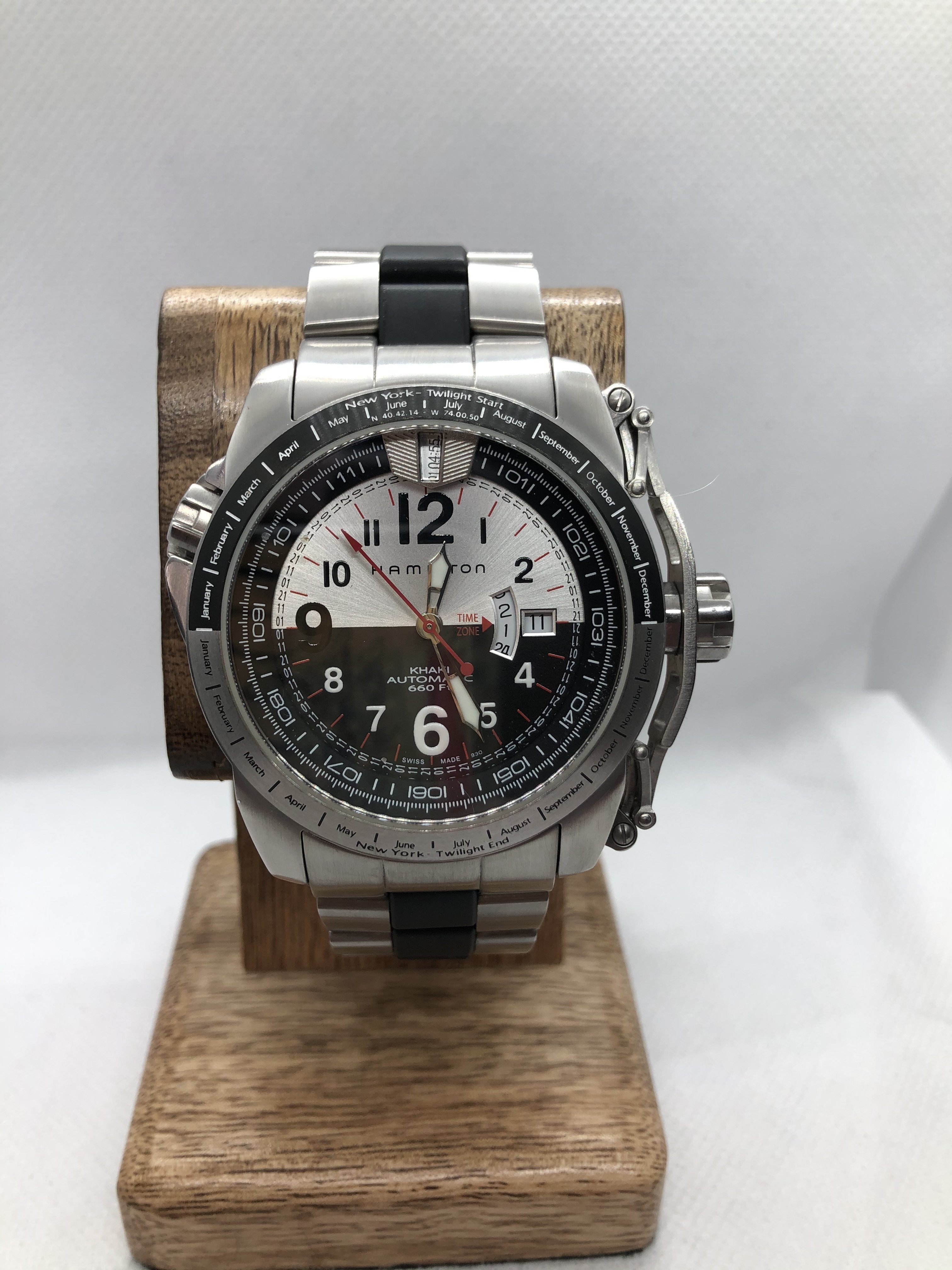 Hamilton khaki aviation discount twilight